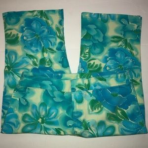Girls Arizona Jean Co Floral Stretch Twill Capris, Kids Sz 16.5 (Jr 3-5)